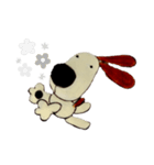 犬の10くん シンプルスタンプ（個別スタンプ：16）