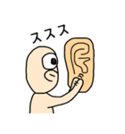 耳たぶ大好きペロちゃん2（個別スタンプ：9）