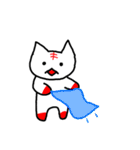 無表情なネコたち（個別スタンプ：10）