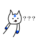 無表情なネコたち（個別スタンプ：11）