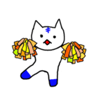 無表情なネコたち（個別スタンプ：15）