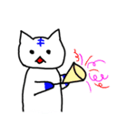 無表情なネコたち（個別スタンプ：19）