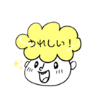 ふわふわ君の日々（個別スタンプ：5）
