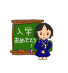 SAEkonのかわいいお友だち 入学式ver（個別スタンプ：13）