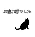 ビジネスおすすめ敬語 ネコのスタンプ（個別スタンプ：5）