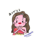 ラミちゃんの挨拶スタンプ（個別スタンプ：2）