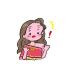 ラミちゃんの挨拶スタンプ（個別スタンプ：14）