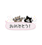 ねこつぶ ～省スペース～（個別スタンプ：13）