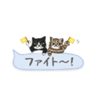 ねこつぶ ～省スペース～（個別スタンプ：22）