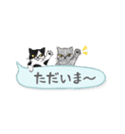 ねこつぶ ～省スペース～（個別スタンプ：27）