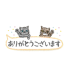 ねこつぶ ～敬語～（個別スタンプ：5）