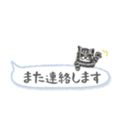 ねこつぶ ～敬語～（個別スタンプ：31）