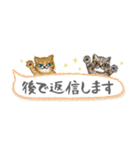 ねこつぶ ～敬語～（個別スタンプ：32）