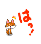 柴犬そらこ【感嘆詞】でか文字（個別スタンプ：19）