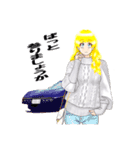 頑張る巫女お姉さんHG（個別スタンプ：1）
