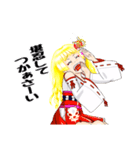 頑張る巫女お姉さんHG（個別スタンプ：7）
