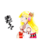 頑張る巫女お姉さんHG（個別スタンプ：12）