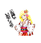 頑張る巫女お姉さんHG（個別スタンプ：16）