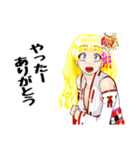 頑張る巫女お姉さんHG（個別スタンプ：17）