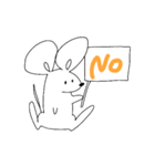 怠惰なねずみ（個別スタンプ：5）