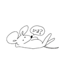 怠惰なねずみ（個別スタンプ：9）