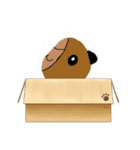 可愛い動物のイラストスタンプ（個別スタンプ：2）