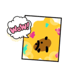 可愛い動物のイラストスタンプ（個別スタンプ：14）