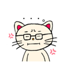めがねにゃん（個別スタンプ：10）