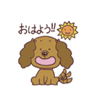 うちのわんこだよ①（個別スタンプ：1）