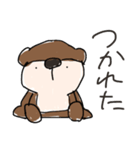 だつりょくかわうそ。（個別スタンプ：8）