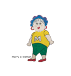 marry a woman（個別スタンプ：5）