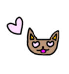 ミニキャット（個別スタンプ：13）