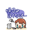 日常で使えるスタンプたち(女の子)（個別スタンプ：5）