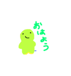 しろちゃんとなかまたち（個別スタンプ：3）