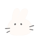 みるくうさぎとぼく。（個別スタンプ：1）