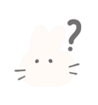 みるくうさぎとぼく。（個別スタンプ：4）