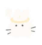 みるくうさぎとぼく。（個別スタンプ：5）