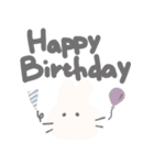 みるくうさぎとぼく。（個別スタンプ：13）