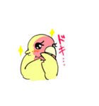 ふわふわのコザクラインコちゃんスタンプ（個別スタンプ：30）