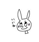 yuruうさぎ（個別スタンプ：5）