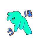 右斜め上が気になるうさぎ（個別スタンプ：32）