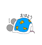 ちょっと煽り  てがきねずみ（個別スタンプ：6）