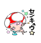 mushroom fairy ピノコとキノピ（個別スタンプ：21）