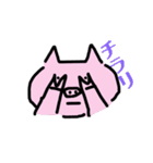 デカ字ブタの喜怒哀楽と敬語（個別スタンプ：8）