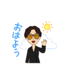 Ø(   ‾᷅ゝ‾᷄ )（個別スタンプ：5）