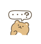 動くクマのスタンプ（個別スタンプ：11）