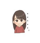 ゆみちゃん日常スタンプ（個別スタンプ：18）
