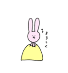 ずっと口が空いてるうさぎ（個別スタンプ：15）