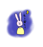 ずっと口が空いてるうさぎ（個別スタンプ：27）