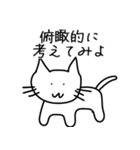 まるで教祖なネコ【思いやり・褒める】（個別スタンプ：26）